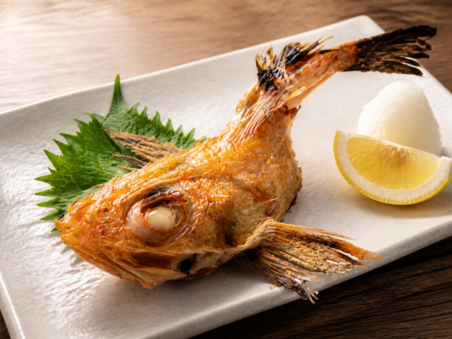 ノドグロ塩焼き